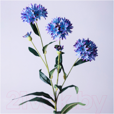 Искусственный цветок Lefard Василек / 287-544