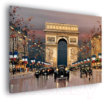 Картина Stamprint Париж 4 АT043 (80x100см)