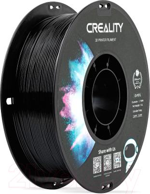 Пластик для 3D-печати Creality CR-PETG 1.75мм / 3301030035 (1кг, черный)