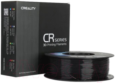 Пластик для 3D-печати Creality CR-PETG 1.75мм / 3301030035 (1кг, черный)
