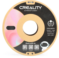 Пластик для 3D-печати Creality CR-PLA Matte 1.75мм / 3301010297 (1кг, черный) - 