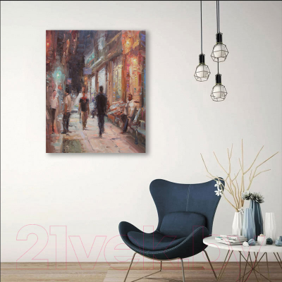 Картина Stamprint Суета 1 АT045 (100x80см)