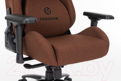 Кресло геймерское Evolution Legend (коричневый)