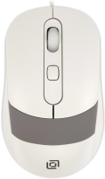 Мышь Oklick 310M (белый/серый) - 