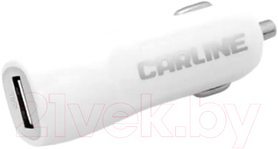 Адаптер питания автомобильный Carline CH-1UW (белый)