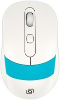 Мышь Oklick 310MW (белый/синий) - 