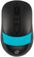 Мышь Oklick 310MW (черный/синий) - 