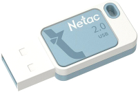Usb flash накопитель Netac UA31 USB2.0 8GB (NT03UA31N-008G-20BL) - 