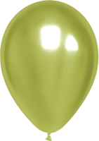 Набор воздушных шаров Meshu М12/30см / MS_55832 (50шт, светло-зеленый) - 