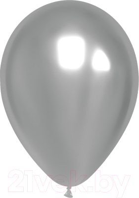 Набор воздушных шаров Meshu М12/30см / MS_56064 (50шт, серебристый)