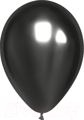 Набор воздушных шаров Meshu М12/30см / MS_55829 (50шт, черный)
