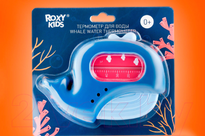 Детский термометр для ванны Roxy-Kids Кит / RWT-007 (синий)