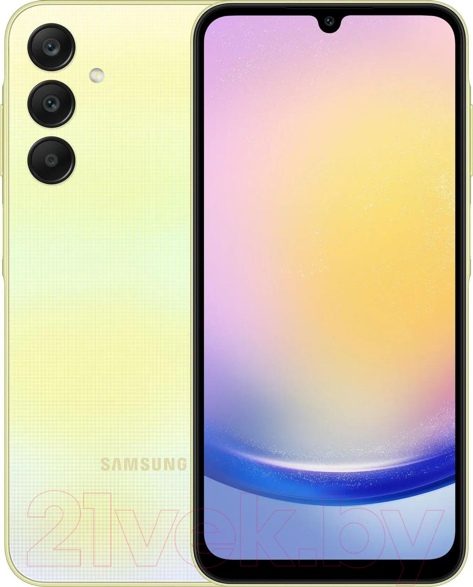 Смартфон Samsung Galaxy A25 8GB/256GB / SM-A256E (желтый)