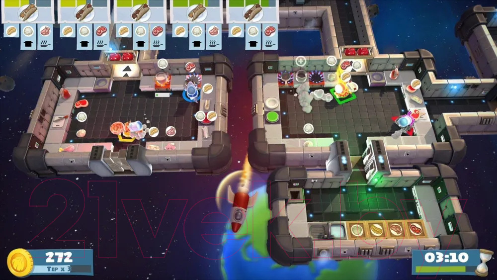 Игра для игровой консоли PlayStation 4 Overcooked! All You Can Eat