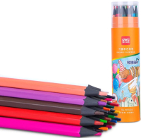 Набор цветных карандашей Deli 7073 (24цв) - 