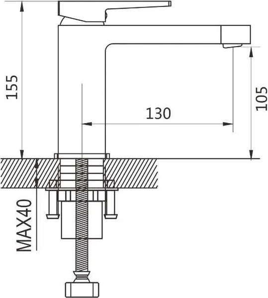 Смеситель Shevanik S6801T