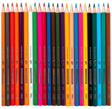 Набор цветных карандашей Deli Color Emotion / EC111-24 (24цв)