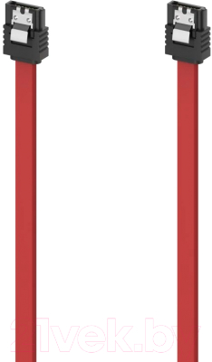 Кабель Hama H-200739 / 00200739 (0.45м, красный)