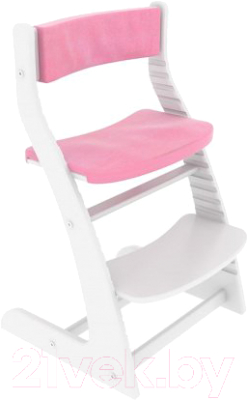 Комплект подушек на стул Бельмарко 141 (розовый) -  Стул в комплект не входит