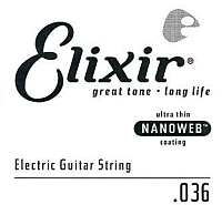 Струны для электрогитары Elixir Strings 15236 0.36 - 