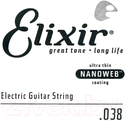 Струна для электрогитары Elixir Strings 15238 0.38