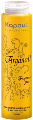 Шампунь для волос Kapous Arganoil увлажняющий с маслом арганы / 320 (300мл)