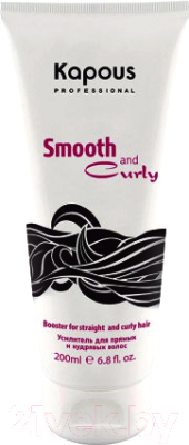 Гель для укладки волос Kapous Smooth and Curly Amplifier для прямых и кудрявых волос / 567 (200мл)