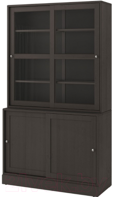 

Шкаф с витриной Ikea, Хавста 592.659.13