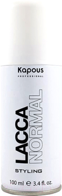 Лак для укладки волос Kapous Lacca Normal Styling нормальной фиксации / 83 (100мл)