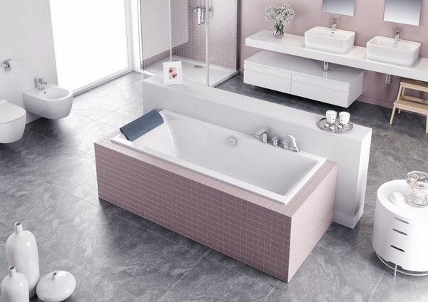 Купить Ванна акриловая Excellent Pryzmat Slim 180x80 в Молодечно