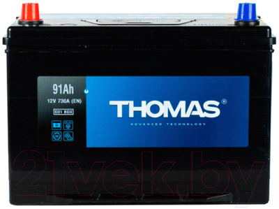 Автомобильный аккумулятор THOMAS Japan L+ (91 А/ч)