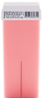 Воск для депиляции Kapous Жирорастворимый с диоксидом титаниума / 355 (100мл, розовый)