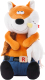Мягкая игрушка ДуRашки Ловкий лис и курица / MT-MRT-D04202307-24 - 