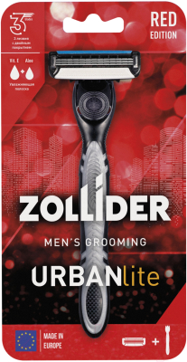 Бритвенный станок Zollider Urban Lite 3 лезвия (+ 1 кассета)