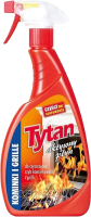 Чистящее средство для кухни Tytan Для чистки каминных стекол и гриля (500г) - 