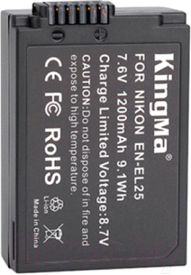 Аккумулятор для камеры Kingma EN-EL25