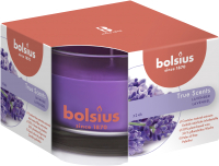 Свеча Bolsius Fragranced С ароматом лаванды 63/95мм TS LAV (фиолетовый) - 