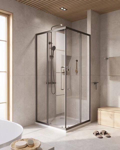 Купить Душевой уголок Cezares RELAX-304-A-2-90-C-GM в Гродно