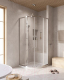Миниатюра изображения товара Душевой уголок Cezares RELAX-304-R-2-90-C-CR (глянцевый хром)