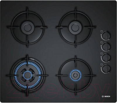 Газовая варочная панель Bosch POH6B6B10