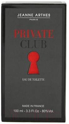 Туалетная вода Jeanne Arthes Private Club (100мл)