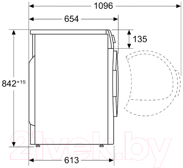 Сушильная машина Bosch WQG245APPL