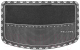 Коврик грязезащитный Akuteks Tekstil Pvc Mat 45x70-PEARL-SILVER-PVCMat - 
