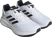 Кроссовки Adidas Duramo 10 / HQ4130 (р-р 9.5, черный/белый) - 