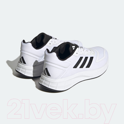 Кроссовки Adidas Duramo 10 / HQ4130 (р-р 9, черный/белый)