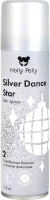 Лак для укладки волос Holly Polly Silver Dance Star Сильной фиксации с серебряными блестками (150мл) - 