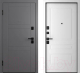 Входная дверь Belwooddoors Модель 8 210x100 Black левая (графит/роялти эмаль белый) - 