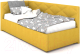 Односпальная кровать Rivalli Эмили 90x200 (Newtone Yellow) - 