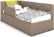 Односпальная кровать Rivalli Эмили с бортиком 90x200 (Laurel Com 05) - 