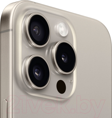 Смартфон Apple iPhone 15 Pro 256GB Dual Sim без e-sim / A3104 (природный титан)